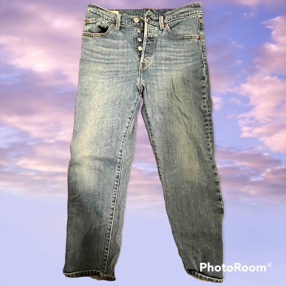 Levi’s 501 Skinny Crop slight stretch